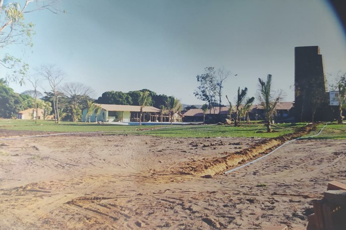 Águas de Santa Bárbara Resort Hotel — Construção de Resort Hotel