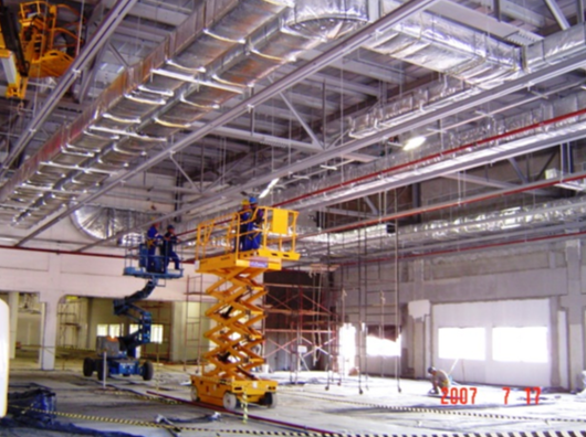 Novo Nordisk — Construção de área de produção