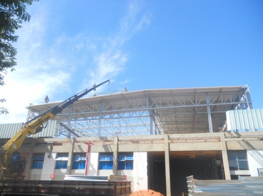 MSD-Vallée — Construção de galpão industrial
