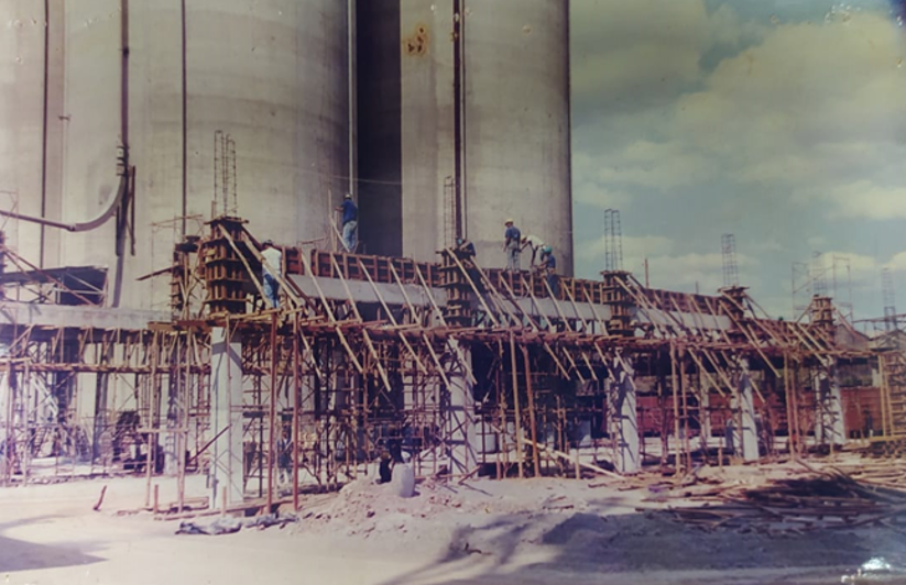 Fábrica de Cimento Matsulfur — Construção de docas de carregamento